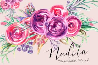 Nadila Watercolor Florals and Illustrations
