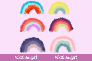 Rainbow Watercolor Style 1 Illustrations