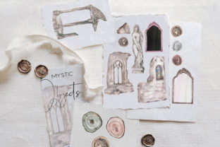 Watercolor Magic - Esoteric Set Illustrations