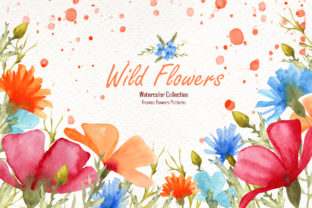 Watercolor Wild Flowers